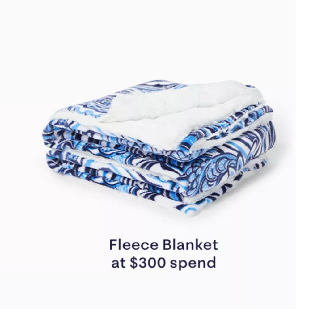 Lilly Pulitzer Fleece Blanket